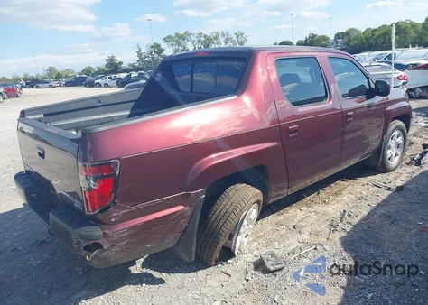 2012 Honda Ridgeline Rts из США, поврежденный, VIN 5FPYK1F40CB455408
